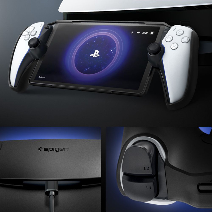 Case Spigen Thin Fit Sony Playstation Portal Black Case