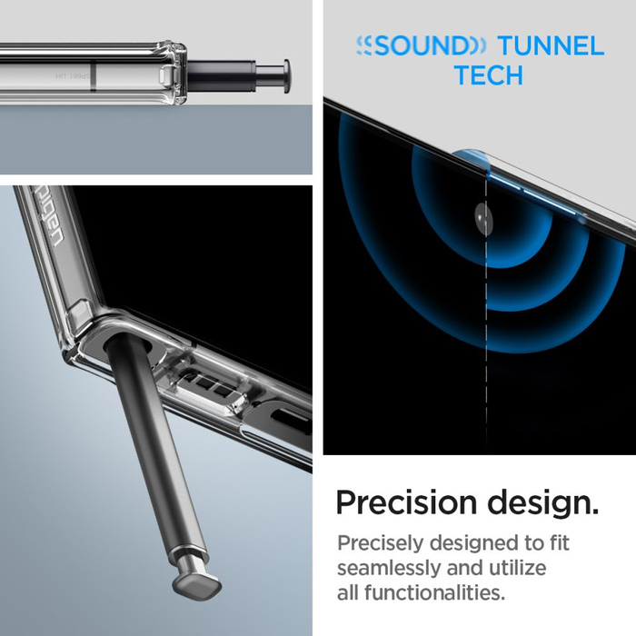 Coque Spigen Ultra Hybrid GALAXY S23 ULTRA CRYSTAL CLEAR