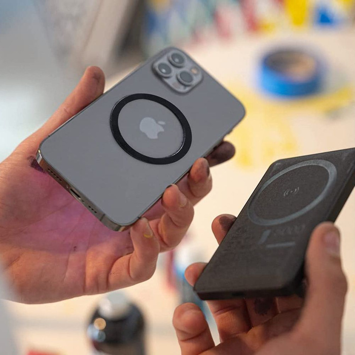 TECH-PROTECT MagMAT MagSafe UNIVERSAL MagNETIC RING SCHWARZ & SILBER