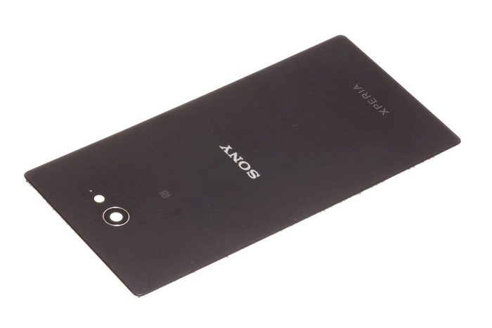 Original SONY Xperia M2 Batteriefachdeckel Schwarz Klasse B