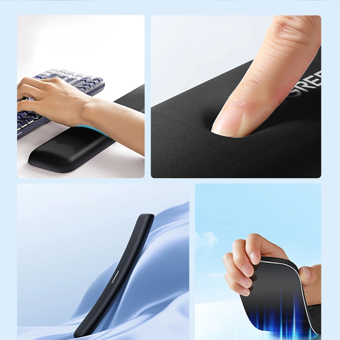 Ugreen LP699 Ergonomic Keyboard Pad - Black