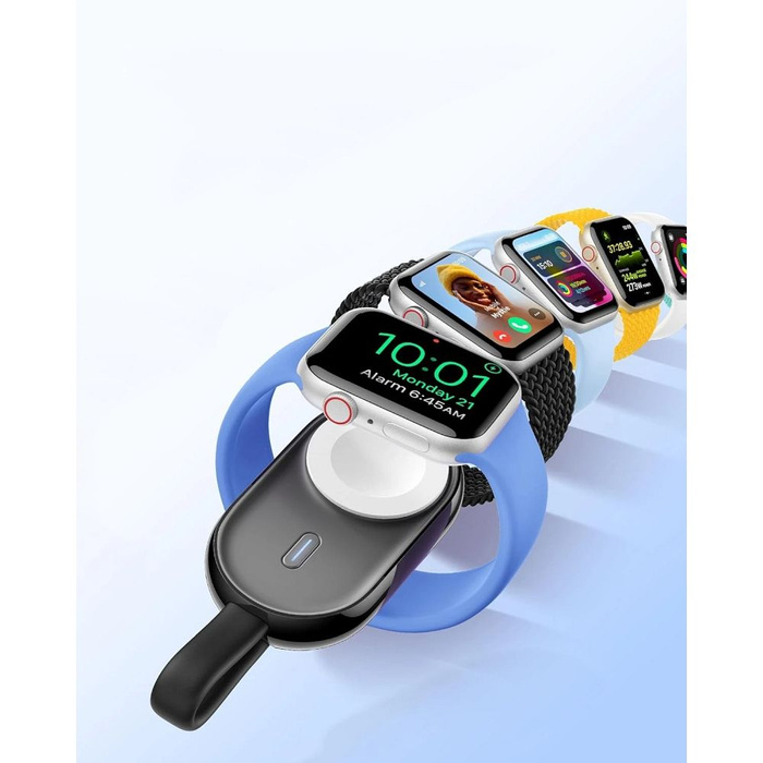 Powerbank do Apple Watch Veger (W0102) 1200 mAh Pomme czarny