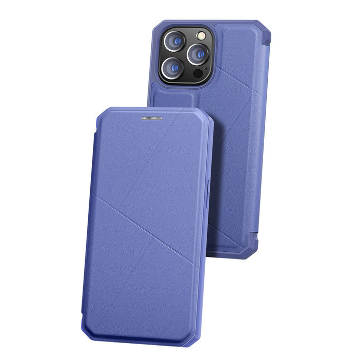 Custodia tipo libreria DUX DUCIS Skin X per iPhone 13 Pro blu