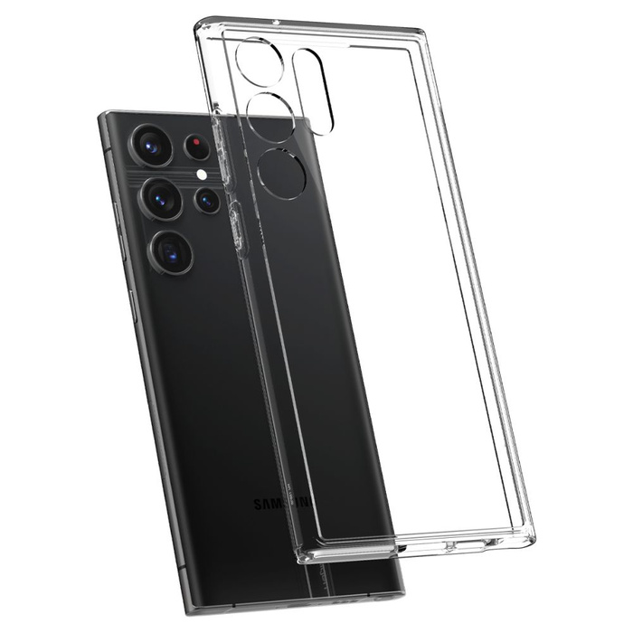Funda Spigen Ultra Hybrid GALAXY S23 ULTRA CRYSTAL CLEAR