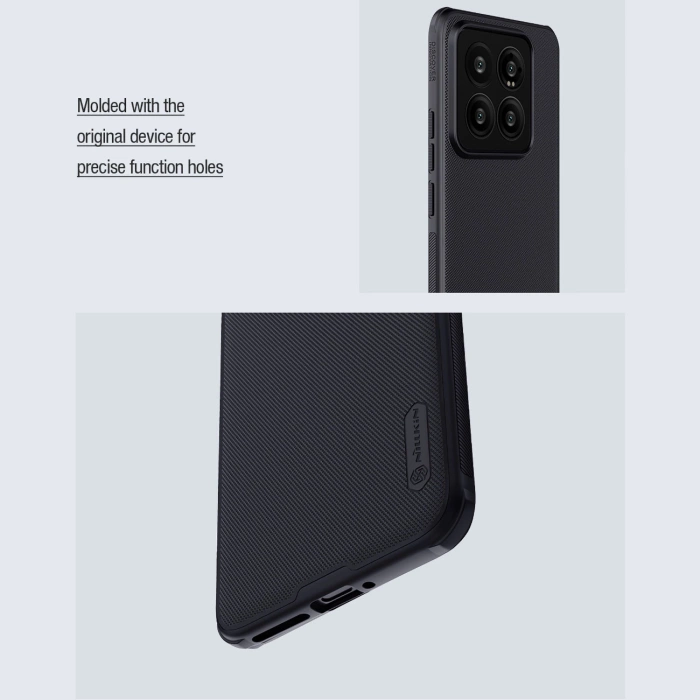 NILLKIN super frosted shield PRO MAGNETIC XIAOMI 14 , BLACK / CZARNY