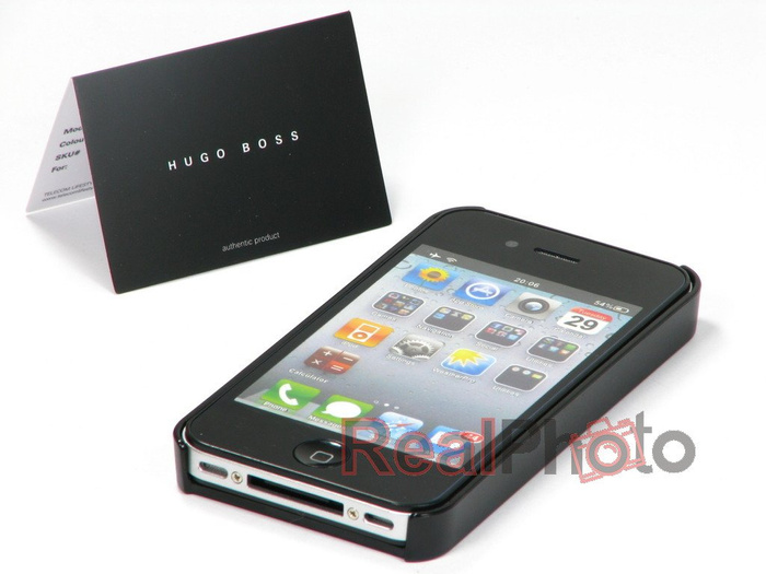 Hülle HUGO BOSS Sine iPhone 4 4S Leder