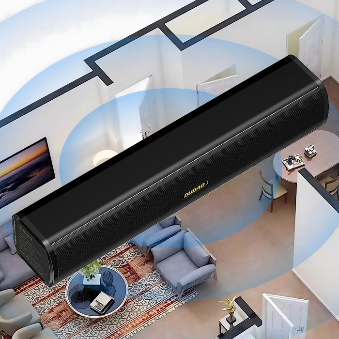 Dudao Y2+ Bluetooth 5.0 Lautsprecher 2400 mAh - Schwarz