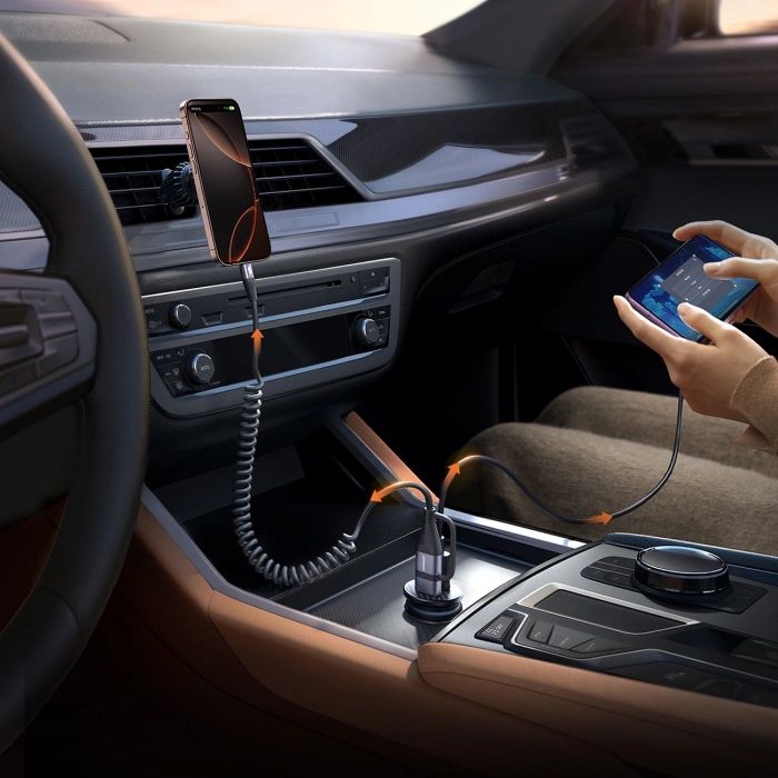 Joyroom JR-CCN16 Mini 15W Autoladegerät - Schwarz