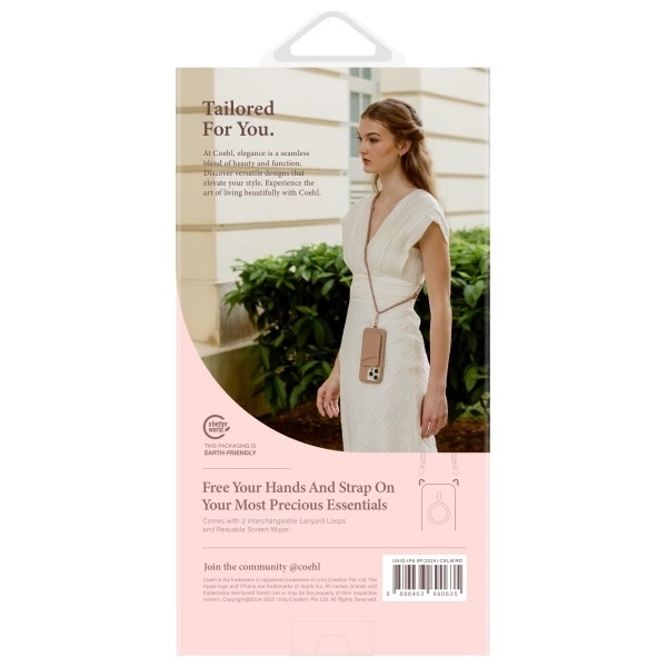 Etui UNIQ Coehl Celest iPhone 16 Pro Max  6.9" Magnetic Charging opal/iridescent