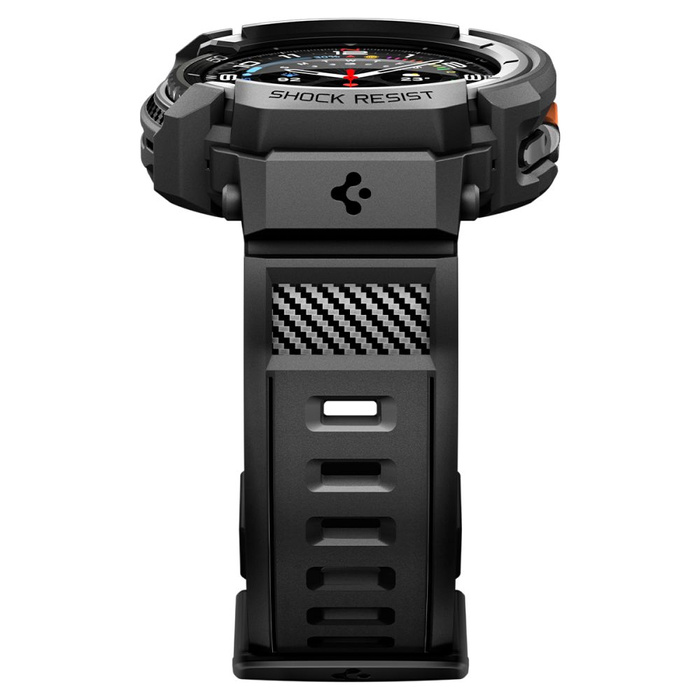 Spigen Rugged Armor "PRO" SAMSUNG Galaxy Watch 8 CLASSIC (46 MM) MATTE BLACK