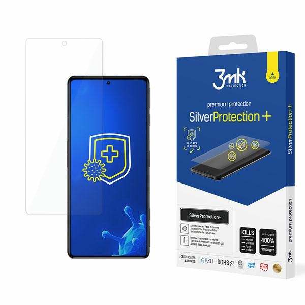 3mk Silver Protect+ Xiaomi Redmi K50 GE Screen Protector Antimicrobial Wet Mount