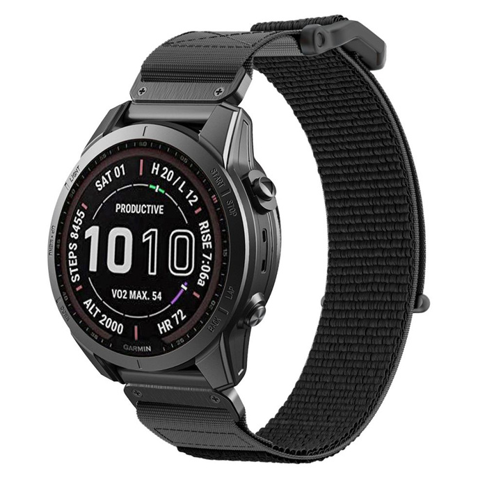 Bracelet Tech-protect Scout Garmin Fenix 3 / 5x / 3hr / 5x Plus / 6x / 6x Pro / 7x Noir