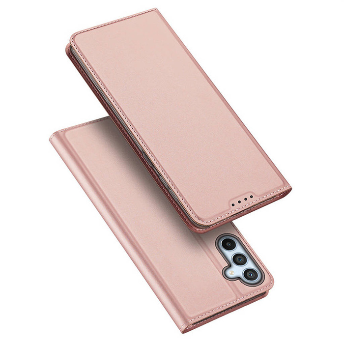 Custodia Dux Ducis Skin Pro per Samsung Galaxy A54 5G Flip Card Wallet Stand Rosa