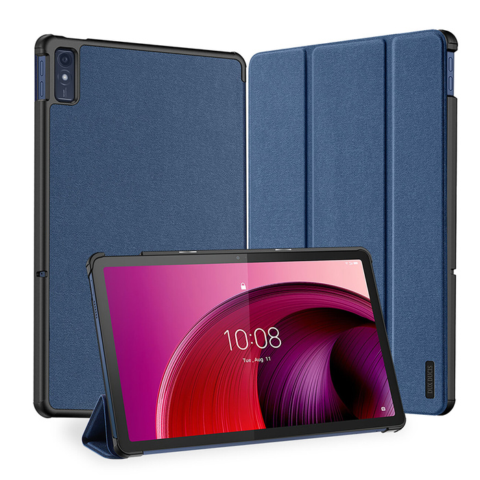 Dux Ducis Domo Smart Sleep Case für Lenovo Tab M10 10,6'' Tablet – Blau