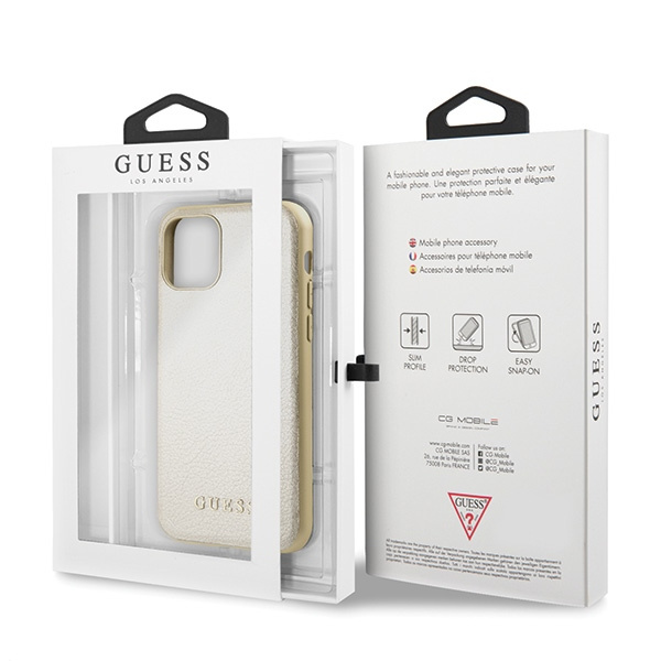 Cover guess Apple iPhone 11 Pro custodia rigida oro/oro Iridescent Case