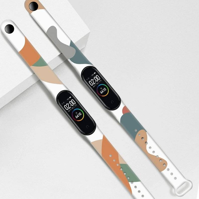 Cinturino Cinturino di ricambio Moro per cinturino Xiaomi Mi Band 4 / Mi Band 3 braccialetto camo nero (12)