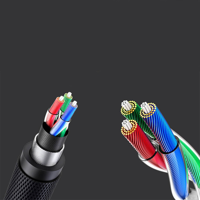 Ugreen -Kabel AUX-Miniklinke 3,5-mm-Kabel (männlich) - 3,5-mm-Miniklinke (männlich) 3 m schwarz (AV183)