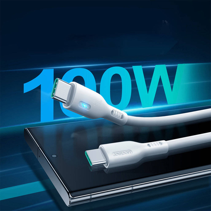 USB C - Cavo USB C 100W 2m Joyroom S-CC100A13 - bianco