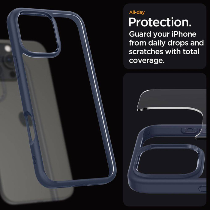Spigen Ultra Hybrid IPhone 16 PRO BLEU MARINE