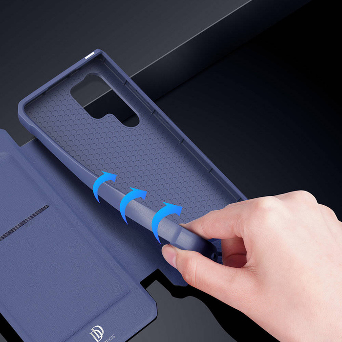 DUX DUCIS Skin X Holster Cover for Samsung Galaxy S22 Ultra blue
