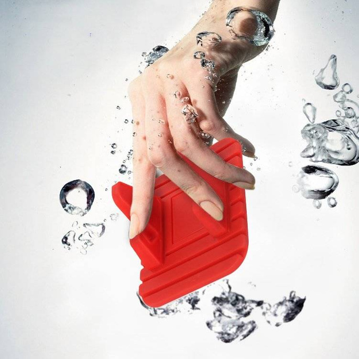 Silicone Car Phone Holder Dashboard Desktop Stand black