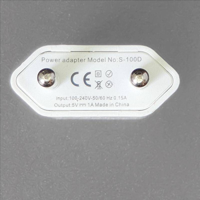 NETZTEIL USB 1A WEISS