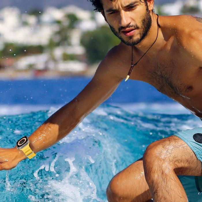 TECH-PROTECT ICONBAND PRO Apple Watch 4 / 5 / 6 / 7 / 8 / SE / ULTRA (42 / 44 / 45 / 49 MM) AMARILLO