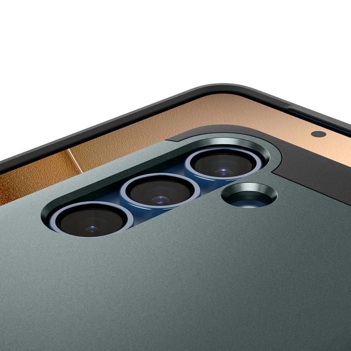 Funda Spigen Tough Armor MagSafe GALAXY S25 ABYSS VERDE