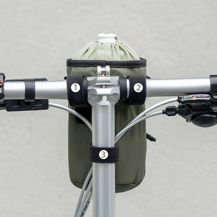 Rockbros Travel Bottle Tasche mit Schultergurt 1l - Grün