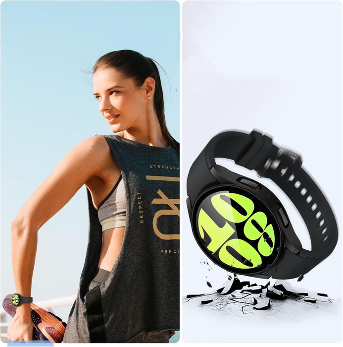 Cover Tech-protect Defense360 Samsung Galaxy Watch 6 (44 MM) Nero Case