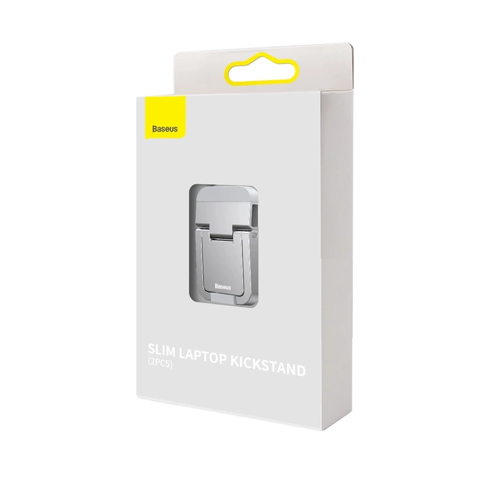 [APRÈS RETOUR] Pieds universels pour ordinateur portable Baseus (2 pièces) argent (LUZC000012)