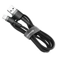 Baseus Cafule USB-A / Lightning 1,5A QC 3.0 Kabel 2 m - Schwarz