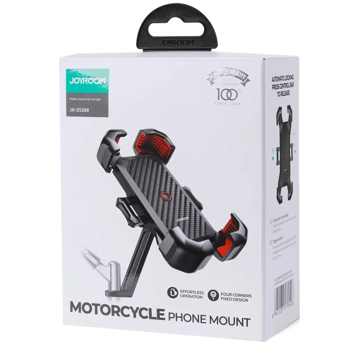 Joyroom porta telefono per moto nero (JR-ZS288-m)
