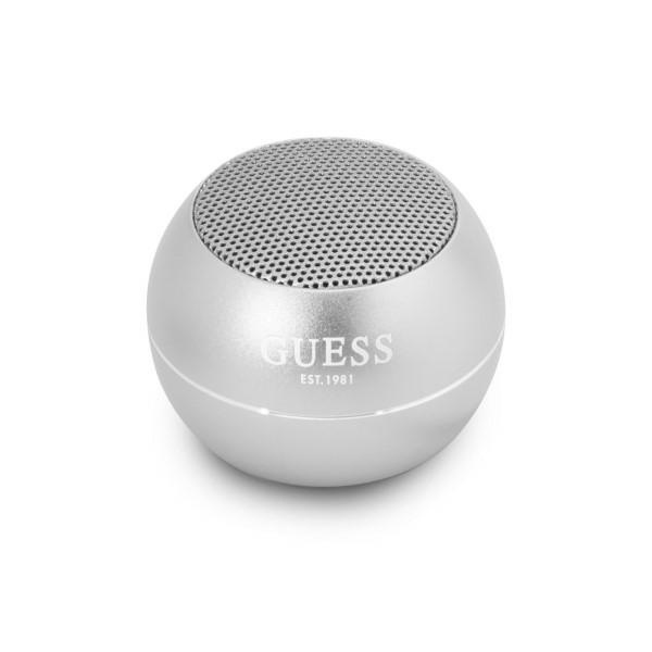 Guess lautsprecher Bluetooth GUWSALGEG Lautsprecher mini grau/grau