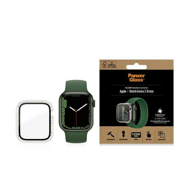 PanzerGlass Ganzkörper Apple Watch 7 41mm transparent AB 3658