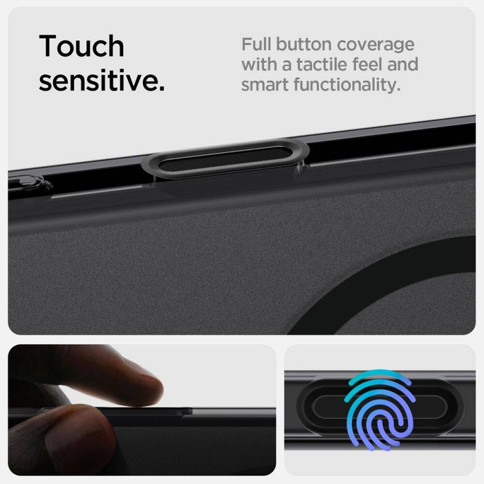 Coque Spigen Ultra Hybrid Mag MagSafe IPhone "t" 16 Pro Max Frost Black