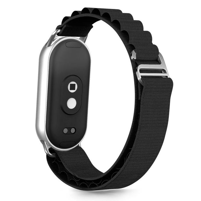 PASEK TECH-PROTECT XIAOMI SMART BAND 8 / 9 / 10 / NFC NYLON PRO CZARNY