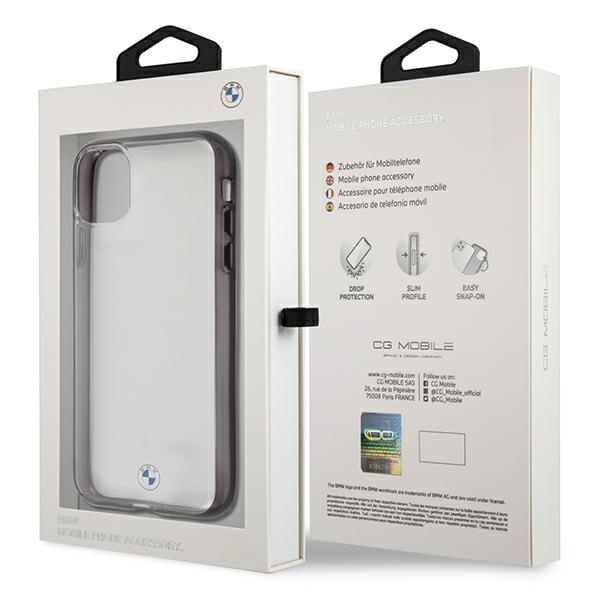 Funda BMW Apple iPhone 11 Signature Collection Clear Hardcase