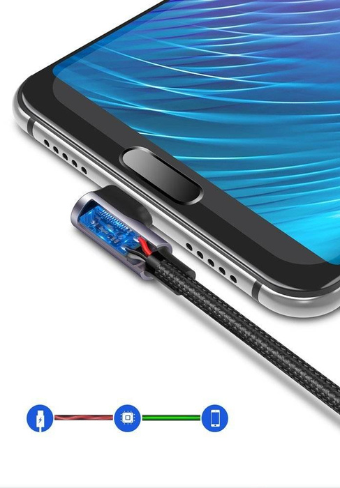 Ugreen USB - USB Type C 2m 3A grau (50942)