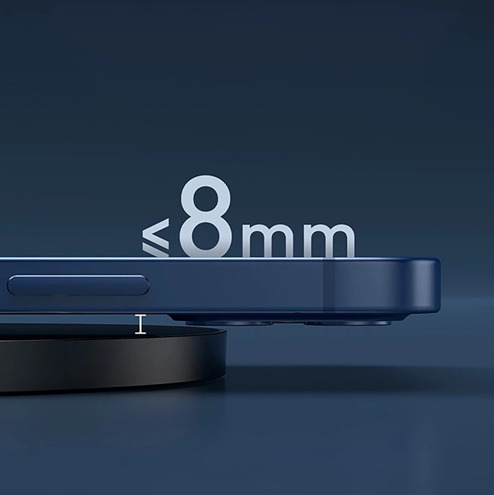 Baseus Digital LED Display Gen 2 BS-W526 induktives Ladegerät 15W - Schwarz