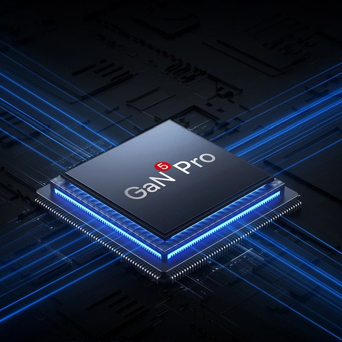 Baseus GaN5 Pro Gyorstöltő, 2C+U 140W (fekete)