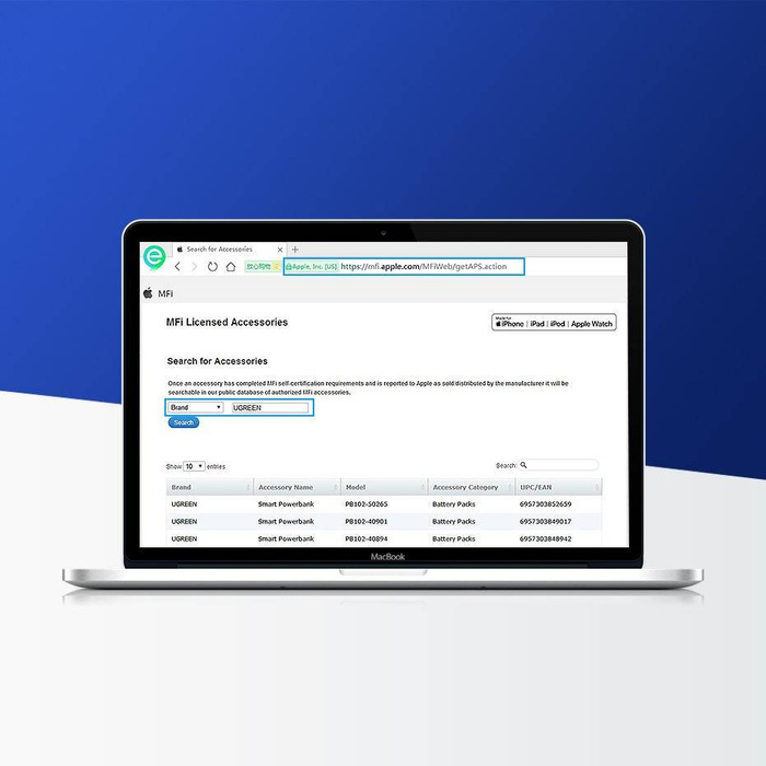 Cavo USB Ugreen ad angolo retto - Lightning MFI 1m 2,4A nero (60521)