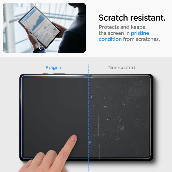 Tempered Glass Spigen Glas.tr "ez Fit" Galaxy Tab S9 11.0 X710 / X716B Klar
