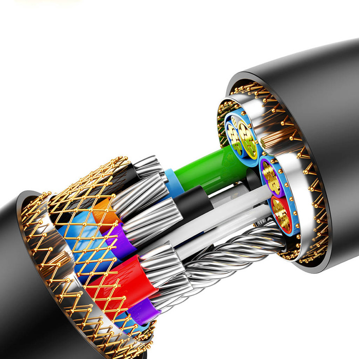 Cable de extensión USB 2.0 0.5m Baseus AirJoy Series - negro