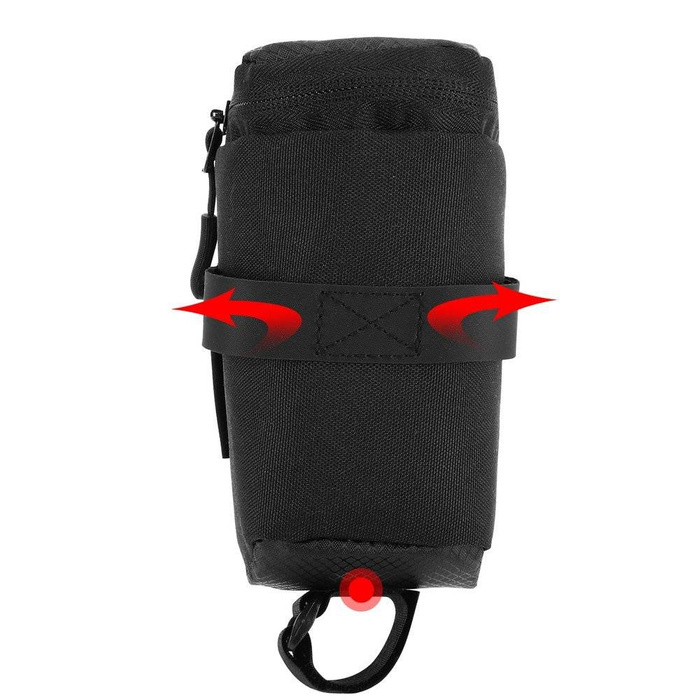 Wozinsky Small Bike Saddle Bag 0,6l černá (WBB8BK černá)