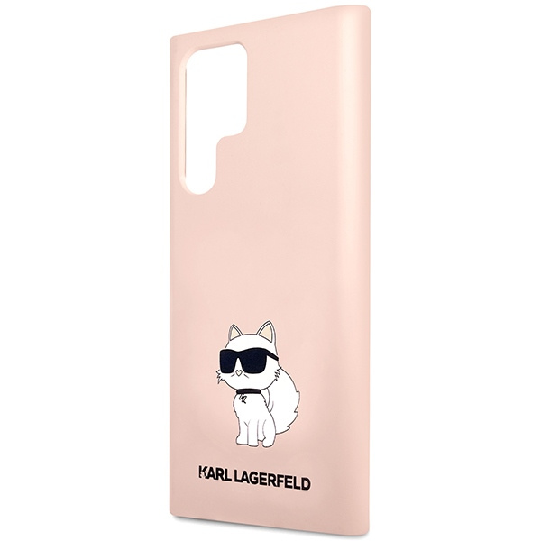 Etui Karl Lagerfeld Silicone NFT Choupette - Etui Samsung Galaxy S23 Ultra (różowy) Case