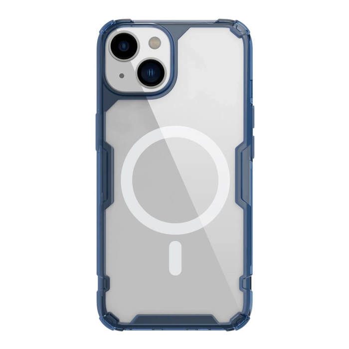 Magnetic Case Nillkin Nature TPU Pro for Apple iPhone 14 (Blue)