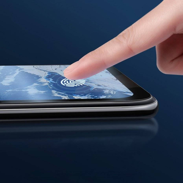 Baseus 0.15mm Protezione in gel per acqua a superficie curva a schermo intero confezione da 2 per Xiaomi Redmi K40 / K40 Pro / Poco F3 trasparente (SGMIK40-02)