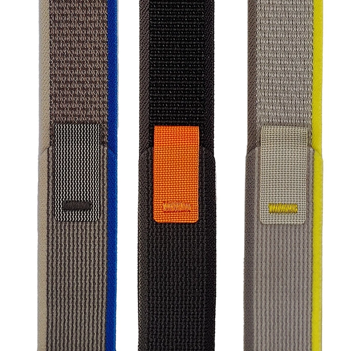 Trail Velcro strap for Apple Watch 42/44/45/49mm - light gray