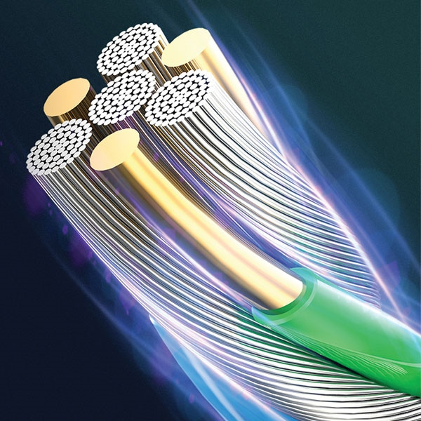 Cable Braided USAMS Lightning 2A Fast Charging LED 1.2m Green Black